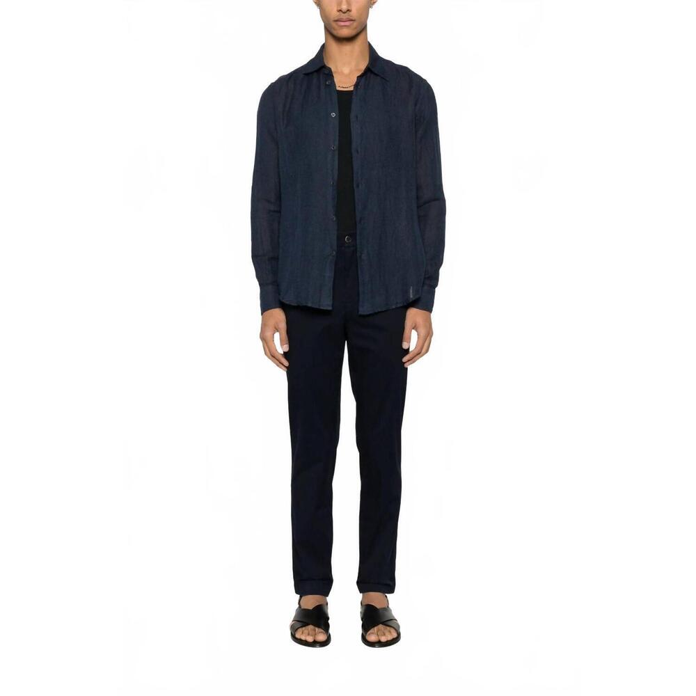 NEW BARENA VENEZIA pinco palio trousers in navy